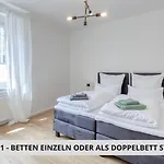 Sali Homes - 3br Apartment, 6 Single Beds, Bayreuth