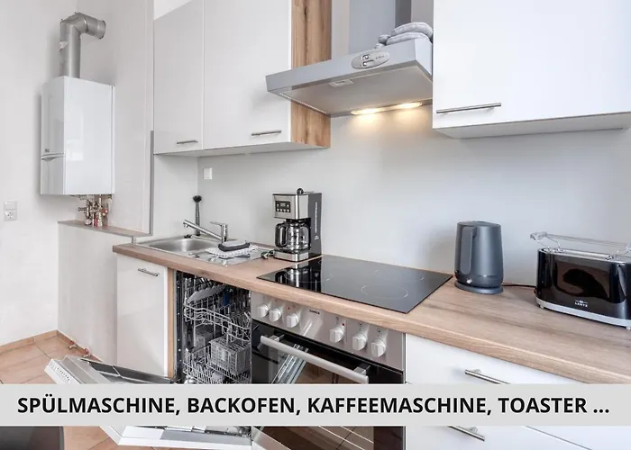 Sali Homes - 3br Apartment, 6 Single Beds, Lejlighed Bayreuth